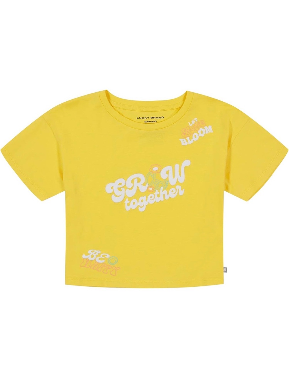Lucky Brand Yellow 'Grow Together' Graphic Tee